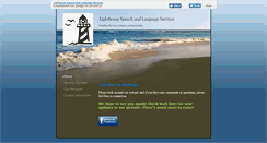 Desktop Screenshot of lighthousespeechandlanguage.com